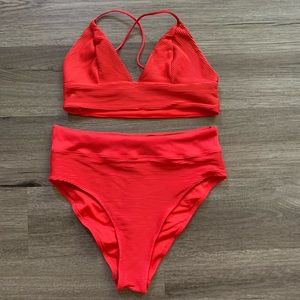 High waisted bikini